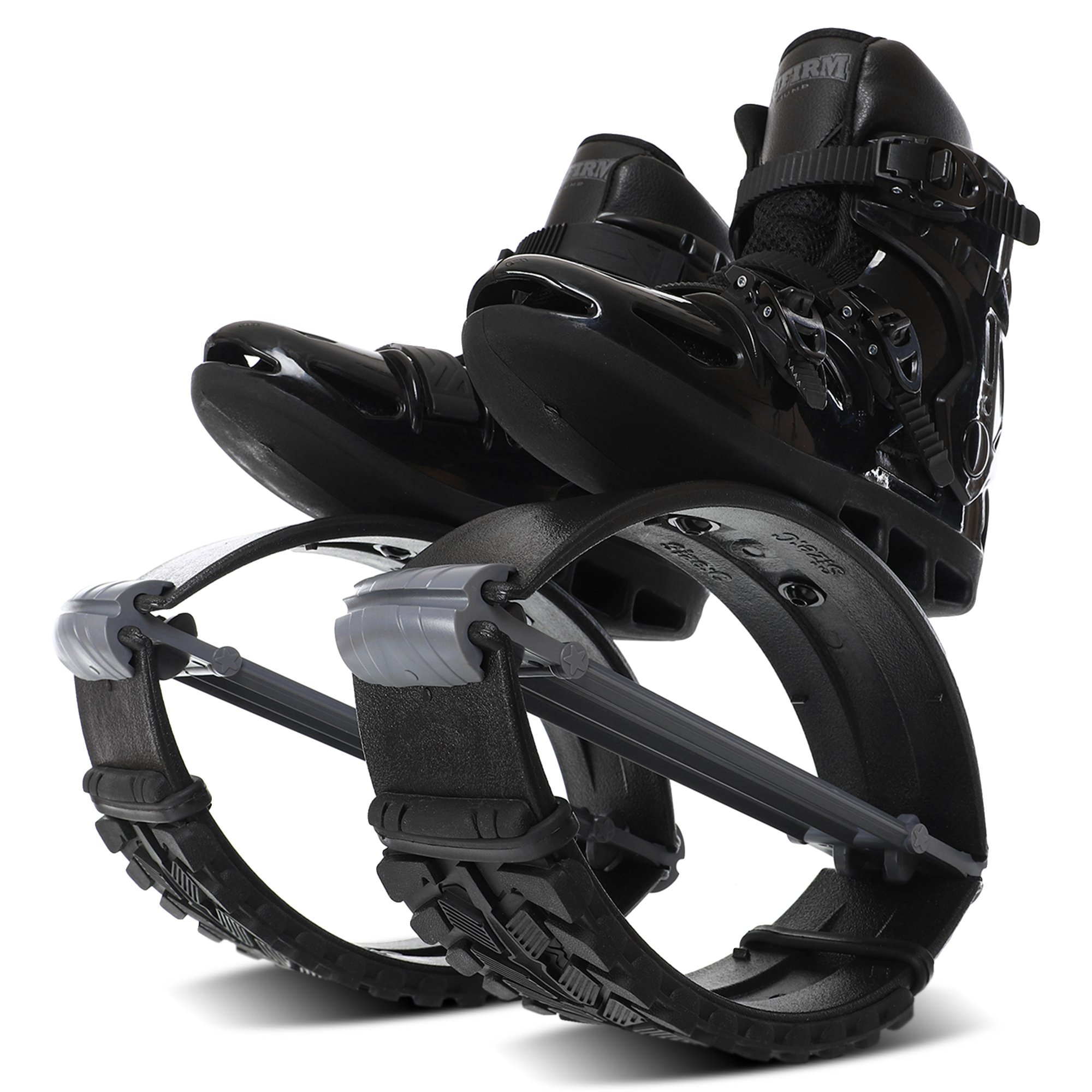 Фітнес джампери професійні Record Rufirm Kangoo Jumps SK-8621 XXL 43-45 Чорний