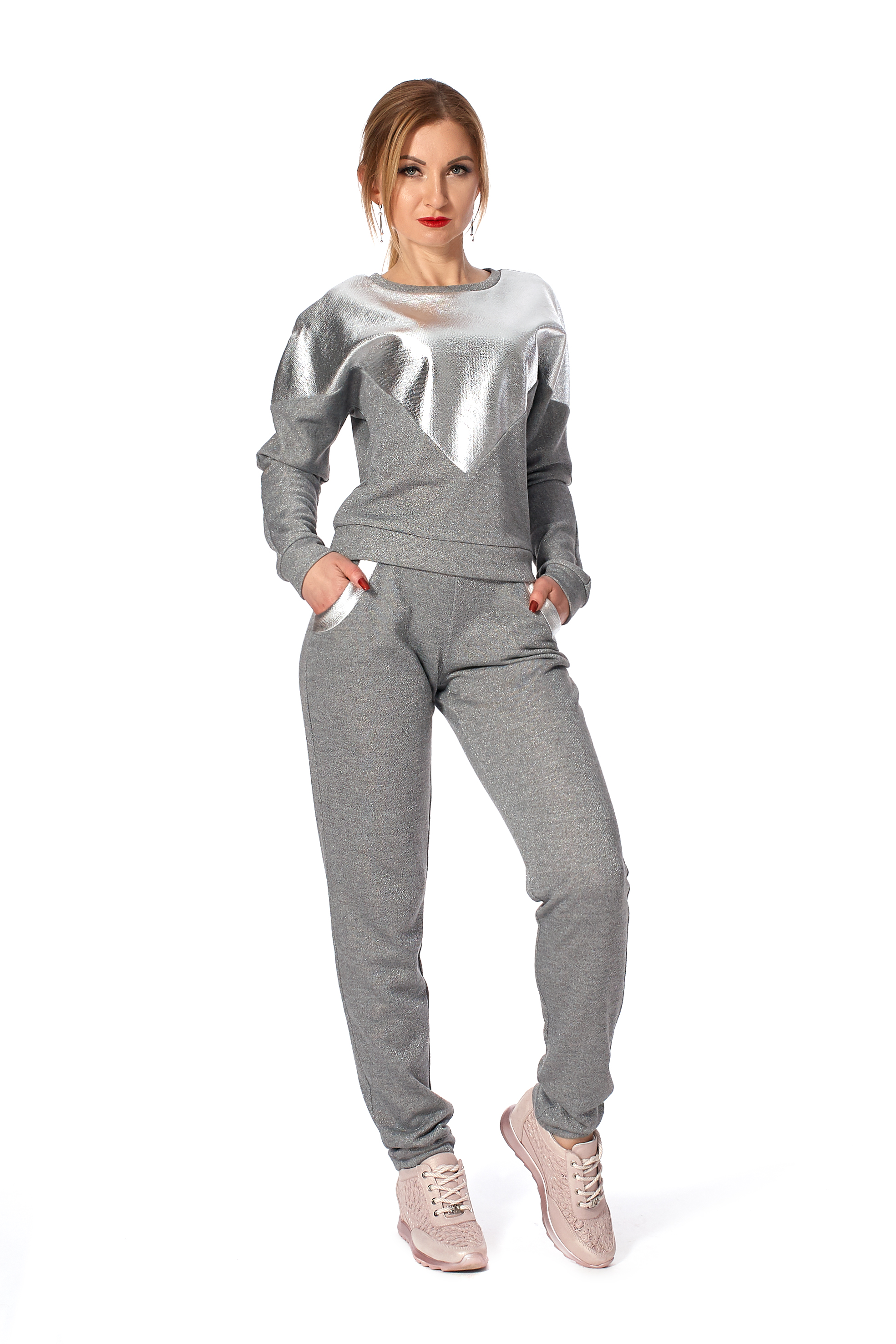 Костюм SL-FASHION 42-44 Темно-сірий (SLF-680.03-1)