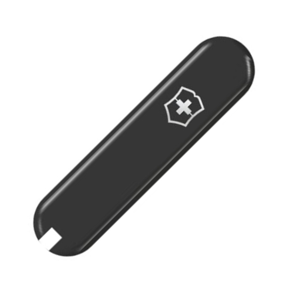 Накладка на ніж Victorinox 58мм передня з лого Fa+ Чорний (1049-VxC6203.3)
