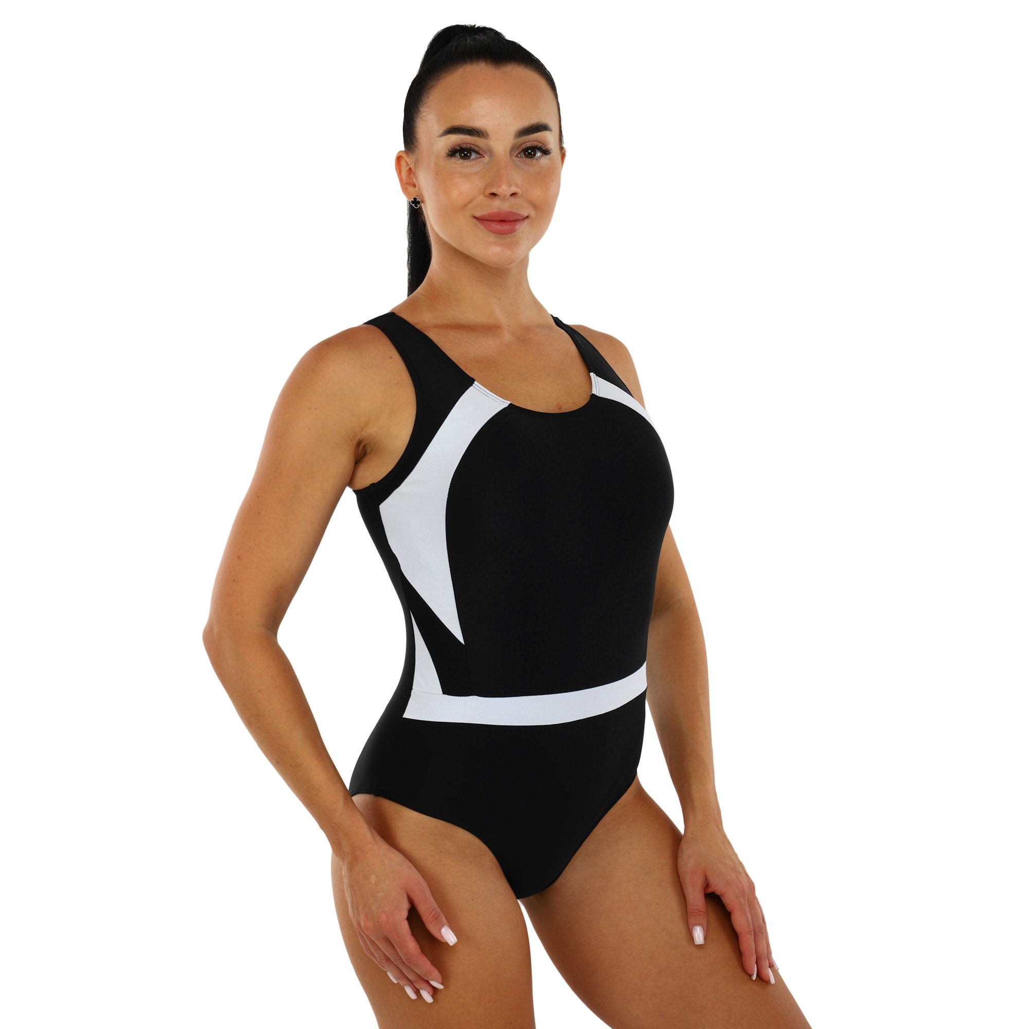 Купальник жіночий SP-Sport PL-2522 38 Чорно-білий