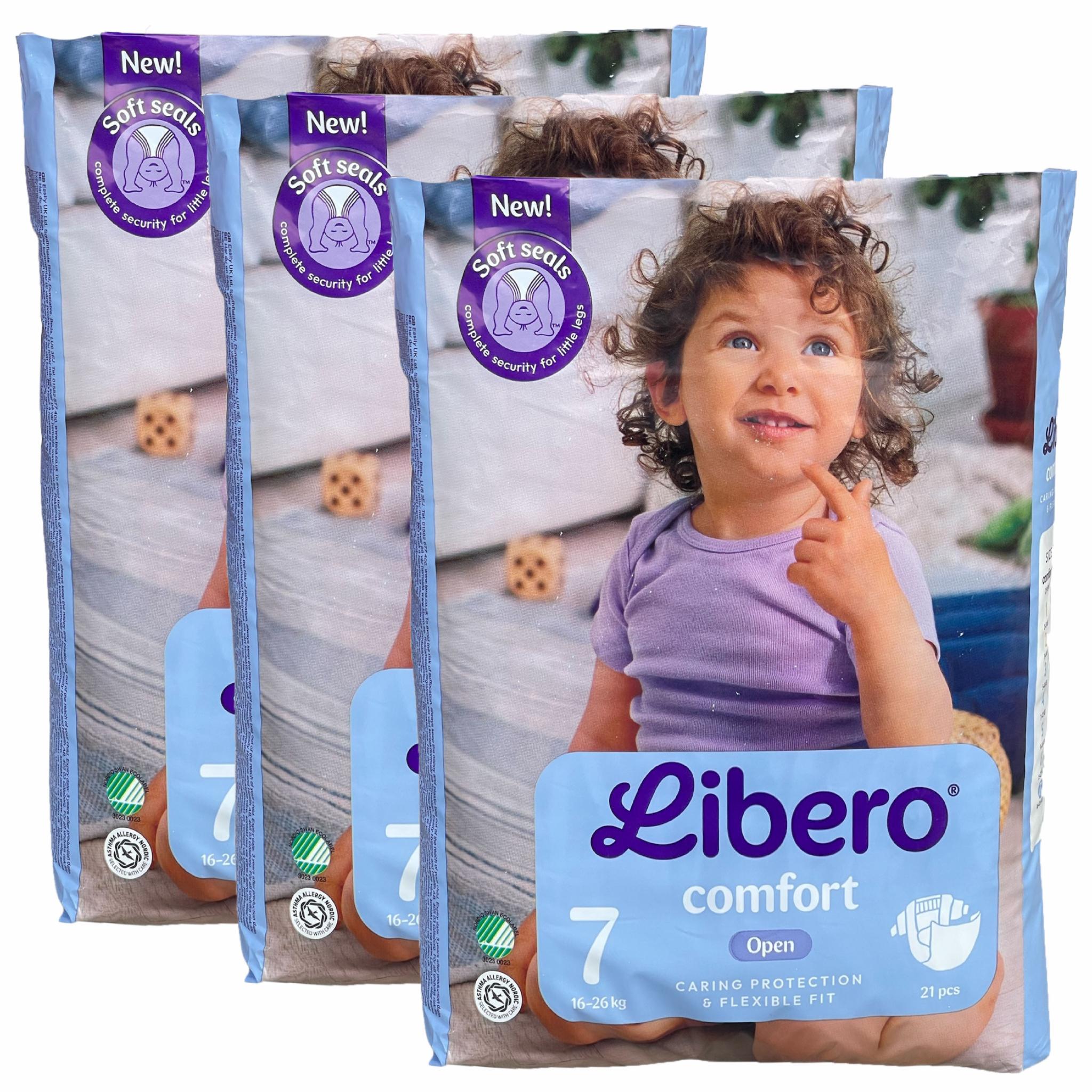 Підгузники Libero Comfort 7 16-26 кг 63 шт (108728557)