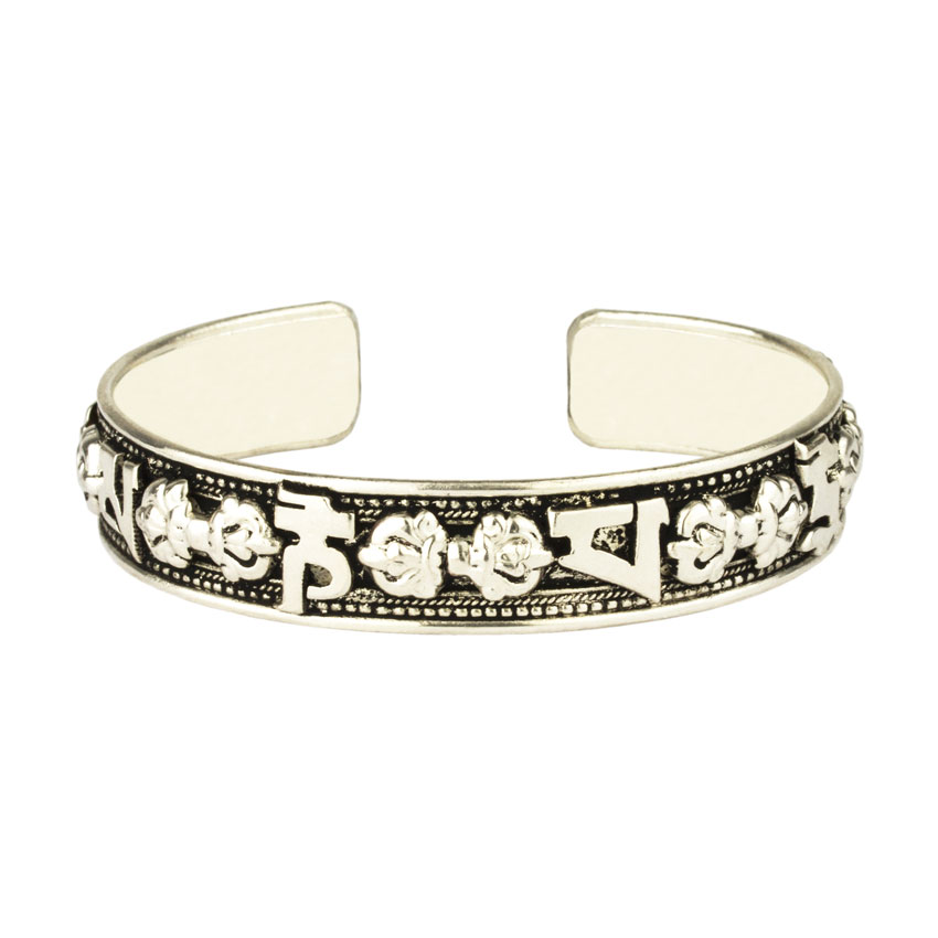 Браслет Mani Mantra Mani Дордже Tibet 6x6x1.3 см Метал (27588)