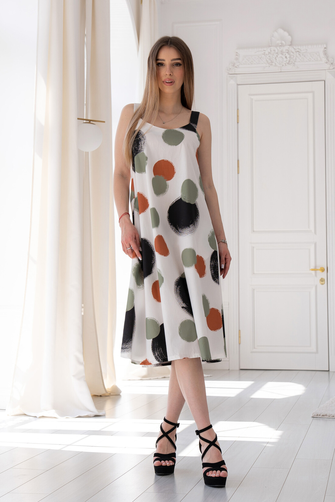 Сарафан RiMari Джулі СФ 0424 46 Різнокольоровий (20587)