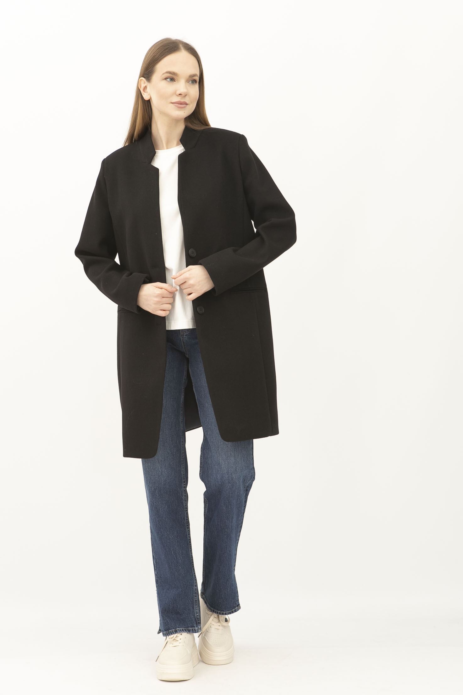 Пальто Lesia Клєра 02 Чорний 54 (14473000054)