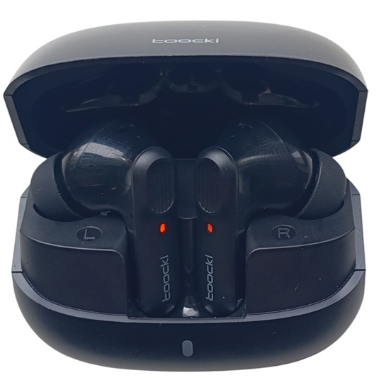 Бездротові навушники Toocki TQ-EJ21 стильні та легкі BT 5.4 Чорний (SH0000329)