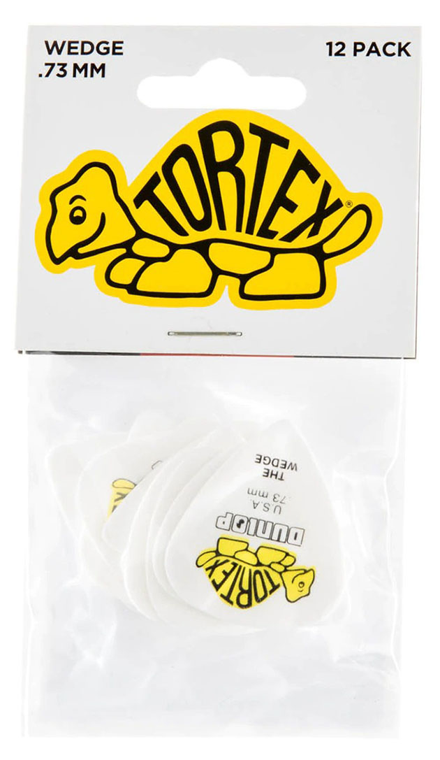 Медіатори Dunlop 424P.73 Tortex Wedge Player Pack 0.73 mm (12 шт.)