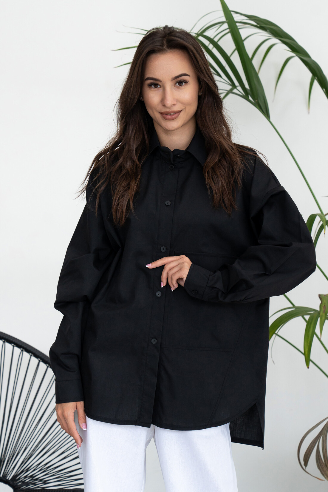 Сорочка RiMari Амадеа СО 0124 52 Чорний (20869)