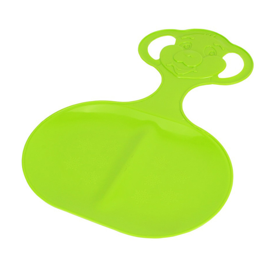 Санки "Ледянка" ТехноК маленькие 1028TXK Cалатовый