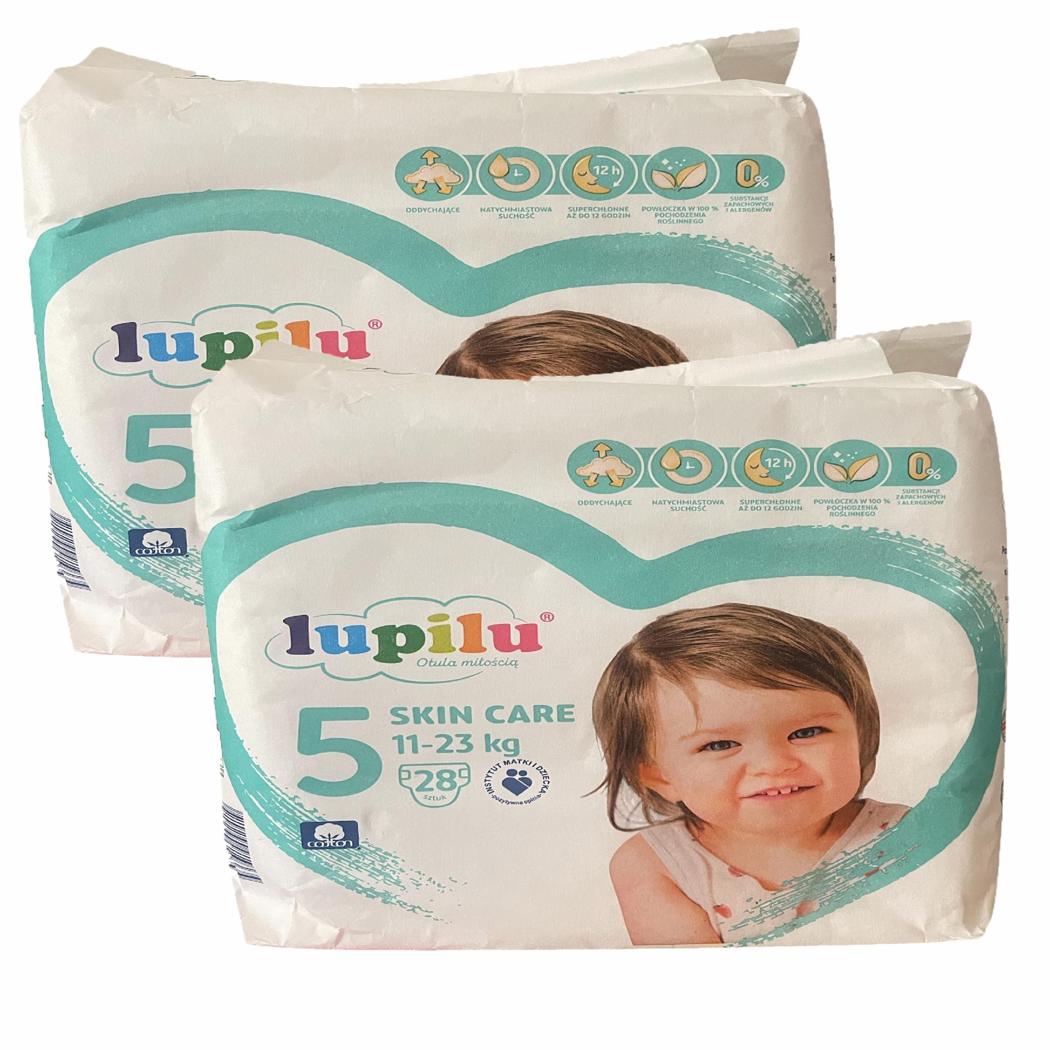 Підгузки Lupilu Skin Care 5 Junior 11-23 кг 56 шт
