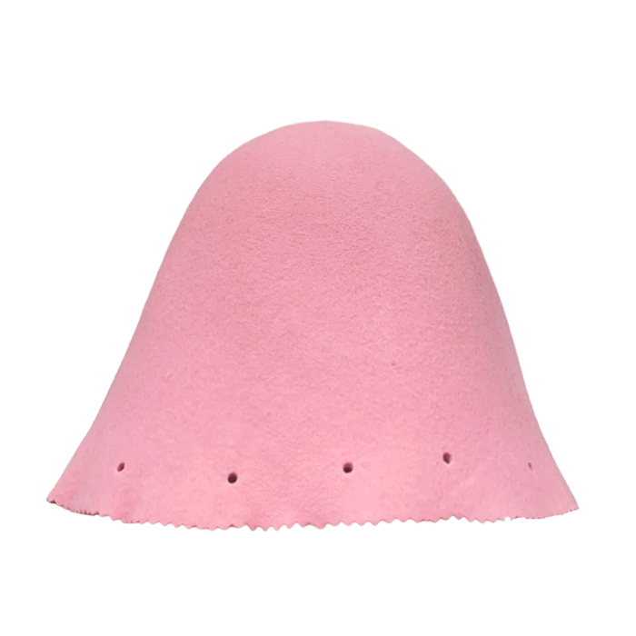 Шапка для лазні та сауни PRO Premium One Size Рожевий (432233221)