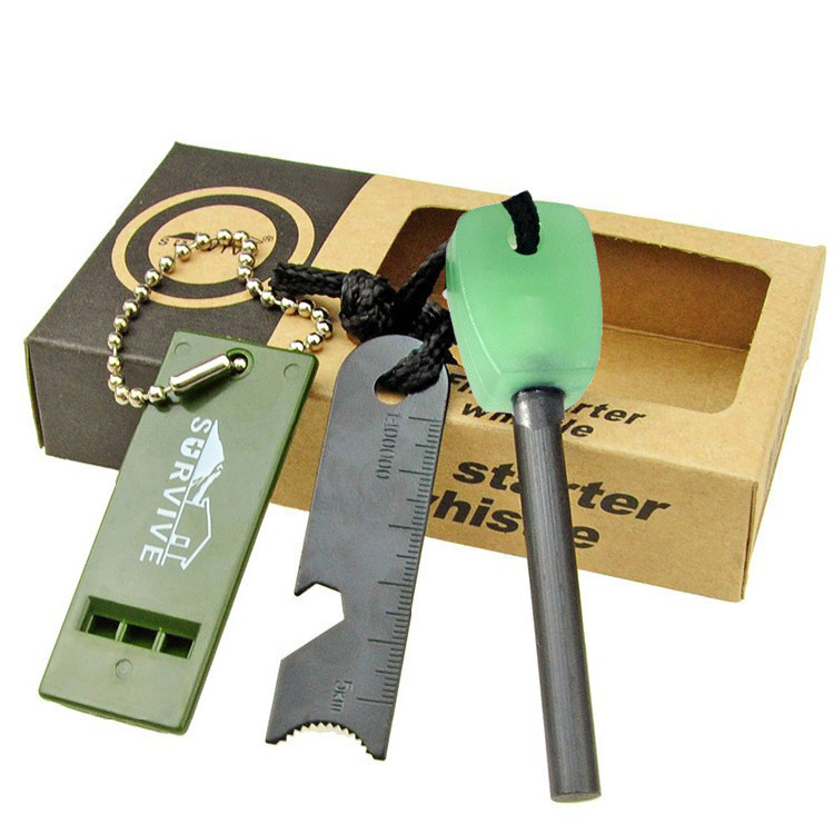 Похідне кресало EDC Strike fire та свисток