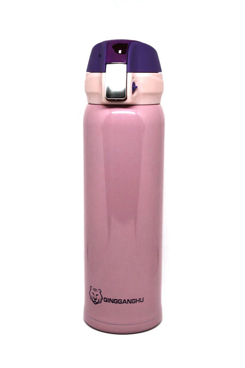 Термос Qingganghu 500 мл Рожевий