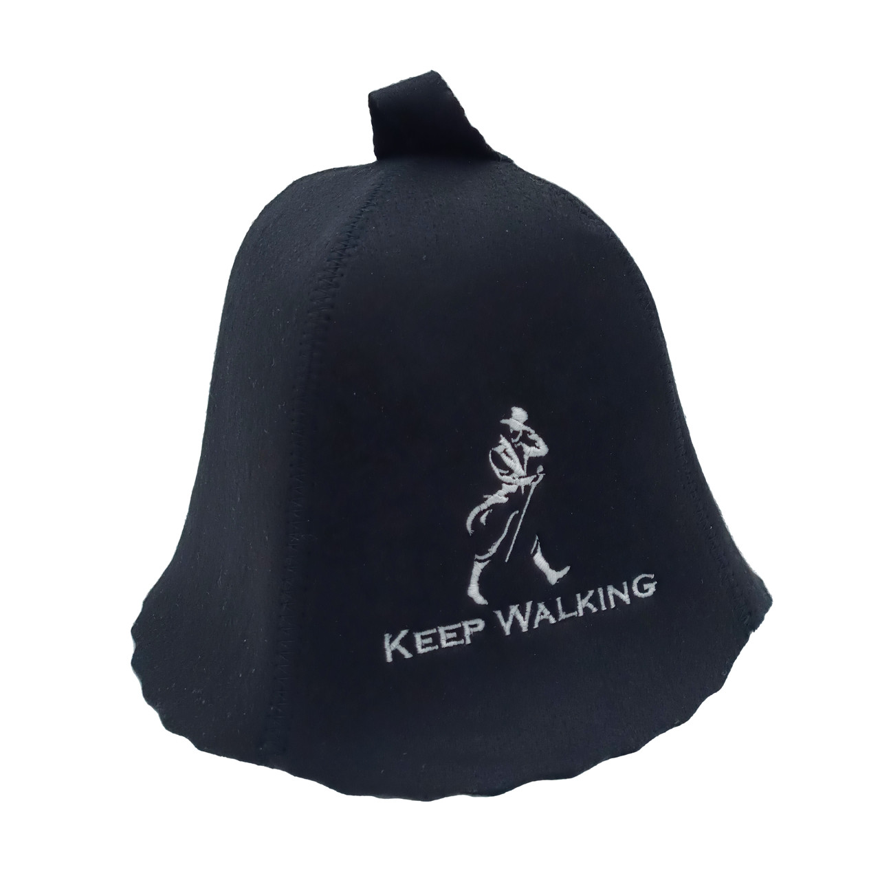 Лазнева шапка Luxyart Walker штучний фетр Оne size Чорний (LA-657)