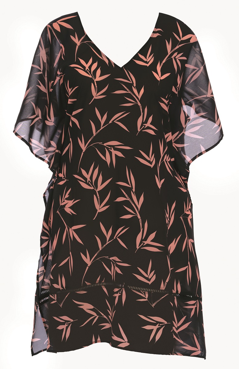 Кафтан Fantasie Luna Bay 502494LAK S Lacquered Black (889501823840)