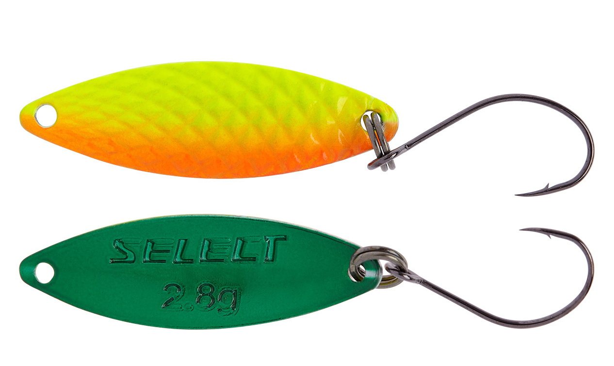 Блешня Select Omega 2.8g 34mm Зелений/салатовий (1013-1870.63.19)