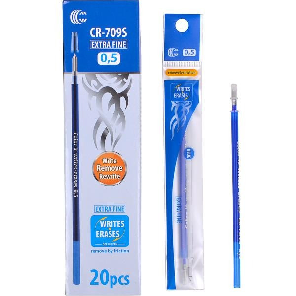 Стрижень С пише-стирає Color-it CR-709S синій упаковка 20 шт