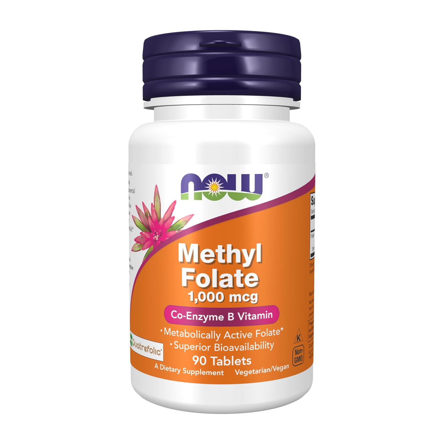 Метилфолат Now Foods Methyl Folate 100 мкг 90 таблеток CO004106