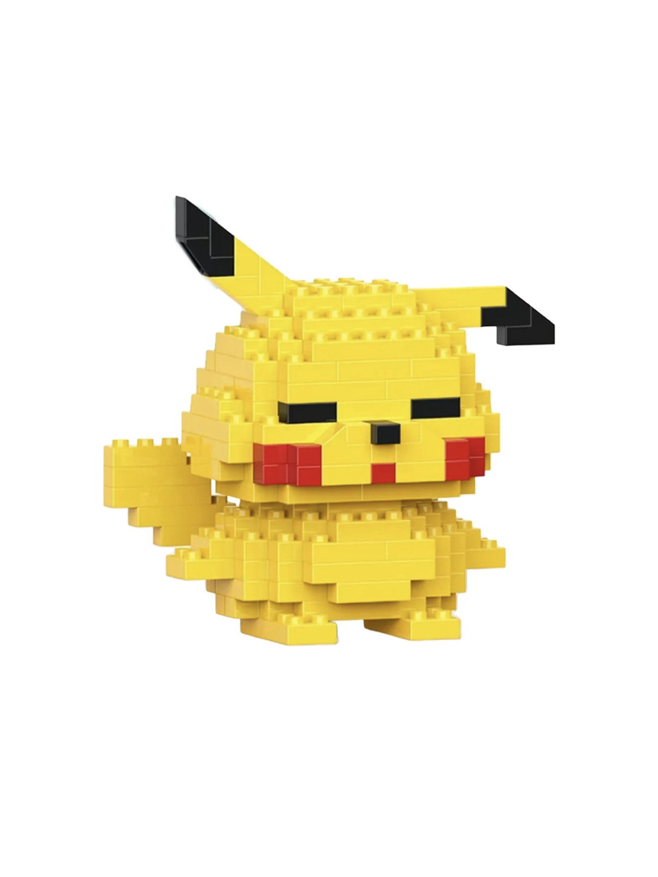Конструктор OEM Bricks 3D Pikachu 6.5 см 178 деталей Жовтий (W2601-48)