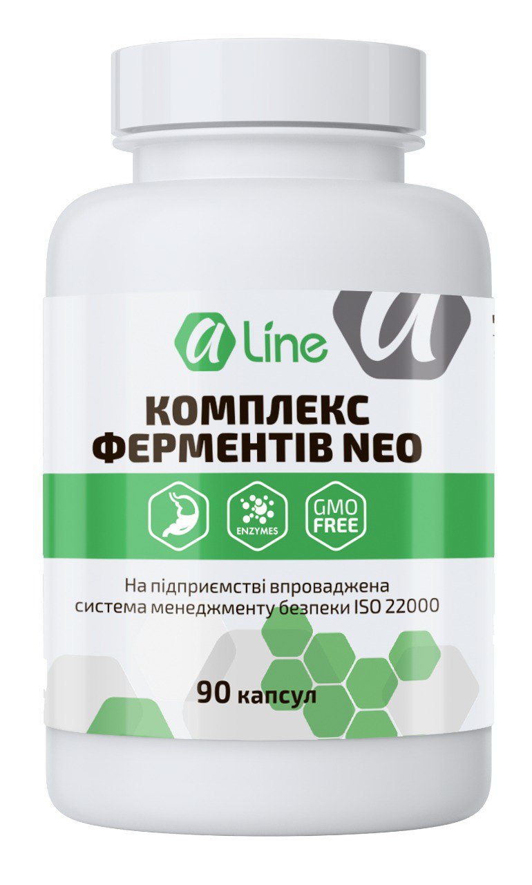 Комплекс ферментов НЕО 90 капсул A-Line