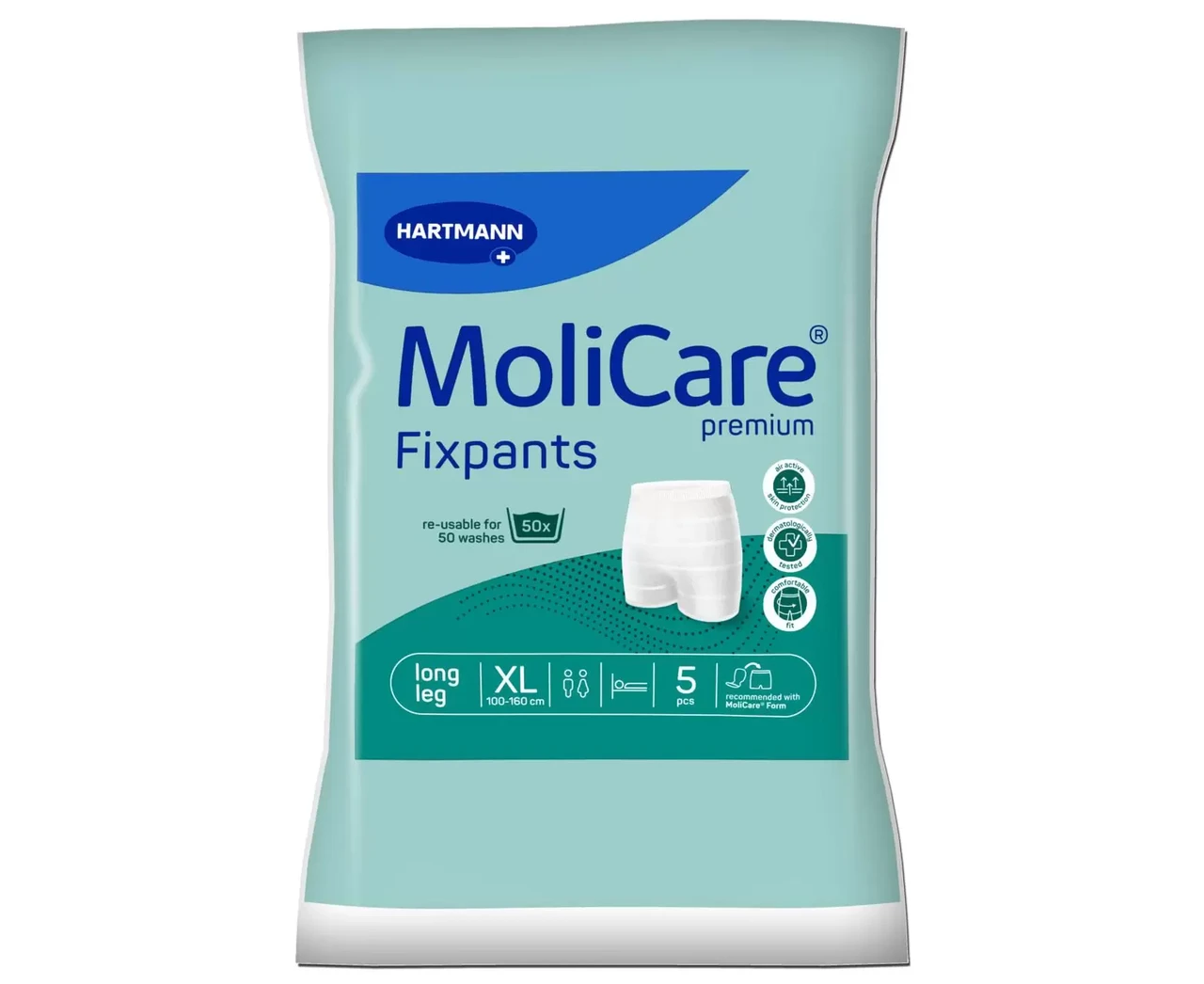 Штанці для фіксації прокладок Paul Hartmann Molicare Premium Fixpants подовжені XL 5 шт