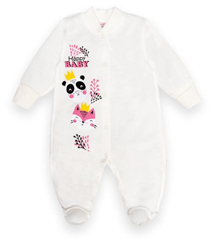 Комбінезон для дівчинки Gabbi КВ-22-2-5 Молочний 62 (13286)