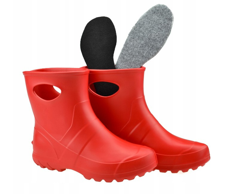 Жіночі гумові чоботи з пінки Lemigo Garden 752 37 Червоний