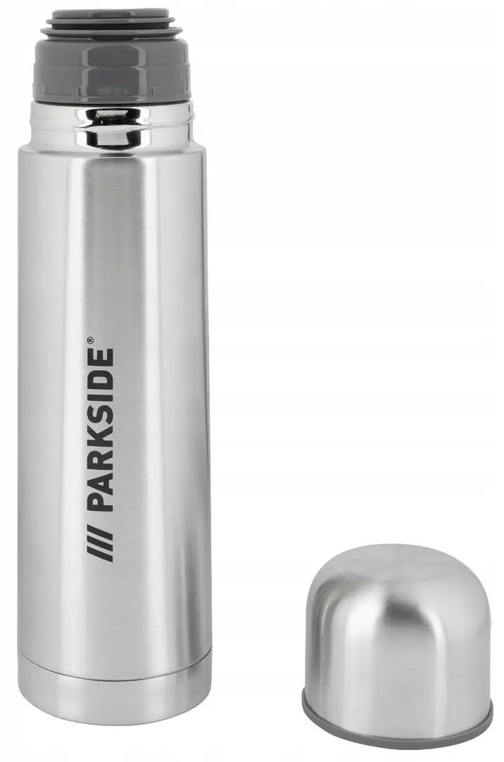 Термос Parkside 420 мл Сріблястий (IAN408688)