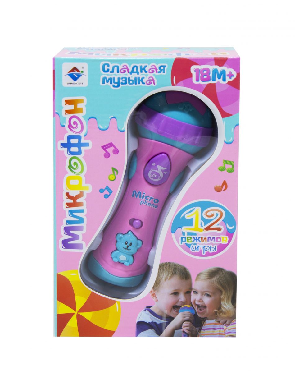 Мікрофон Солодка музика рожевий MIC (2807E/2817E)