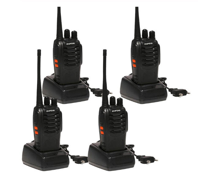 Радіостанція Baofeng BF-888 S - 4 штуки