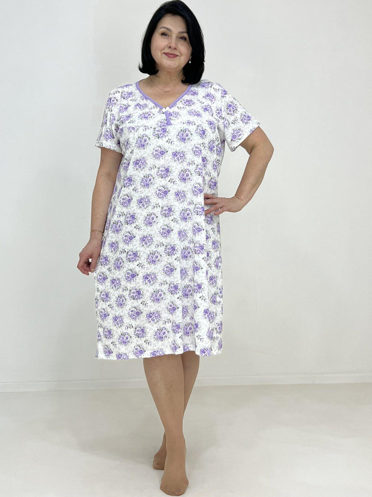 Нічна сорочка Triko Троянда 54-56 Різнокольоровий (81991483-2)