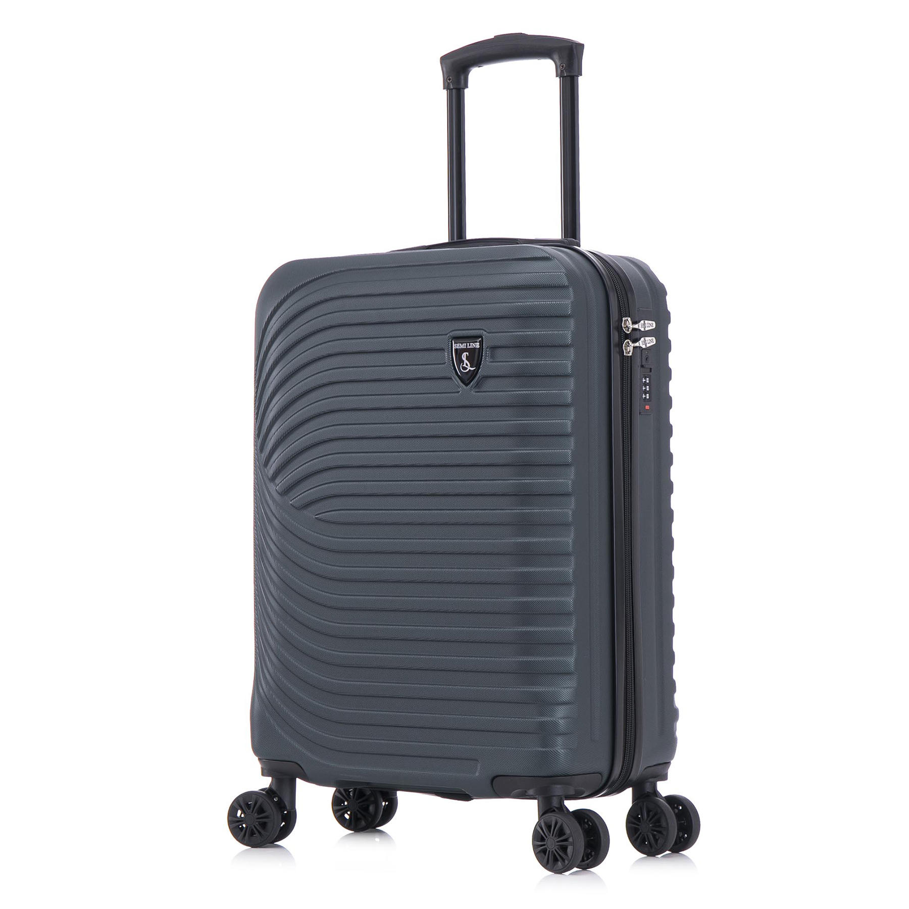 Валіза Semi Line 20 T5865-1 S 42 л Navy-Green (DAS2914)