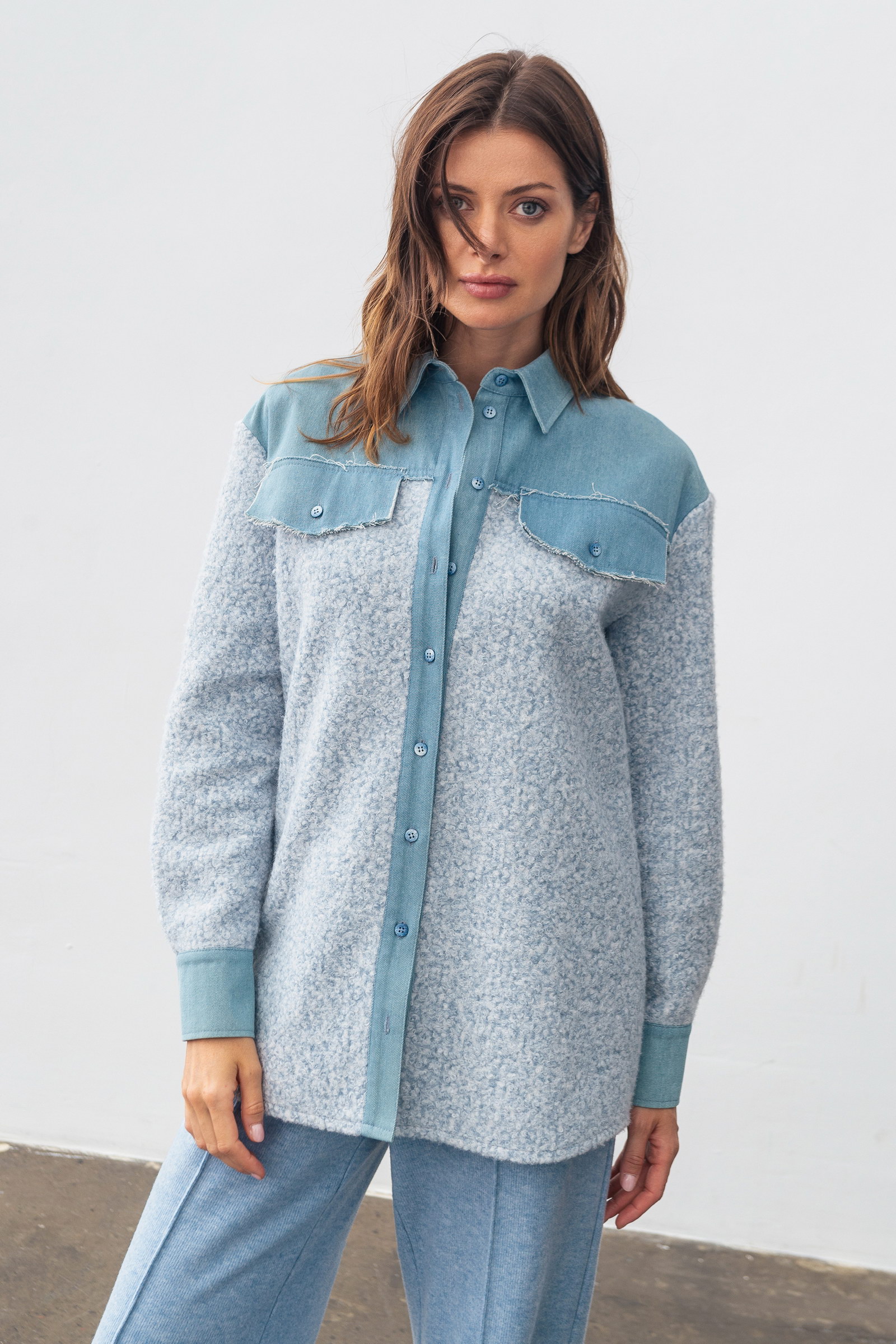 Бомбер Lesia Нілла Блакитний 48 (14867000048)