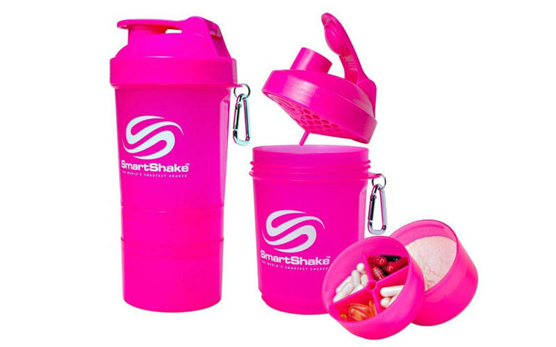 Шейкер planeta-sport 3-х камерний для спортивного харчування Smart Shaker Original FI-5053