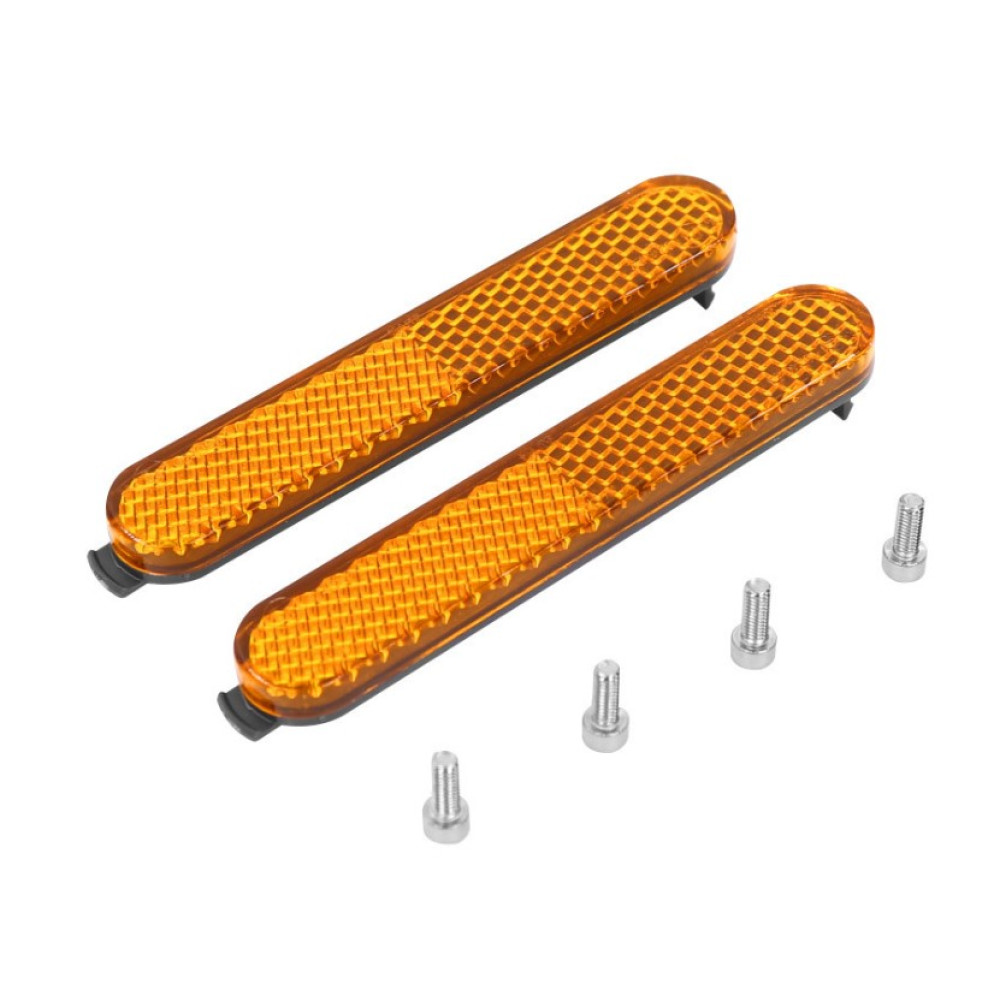 Світловідбивне кріплення на заднє крило UKC для електросамокату Xiaomi Pro 2 Жовтий