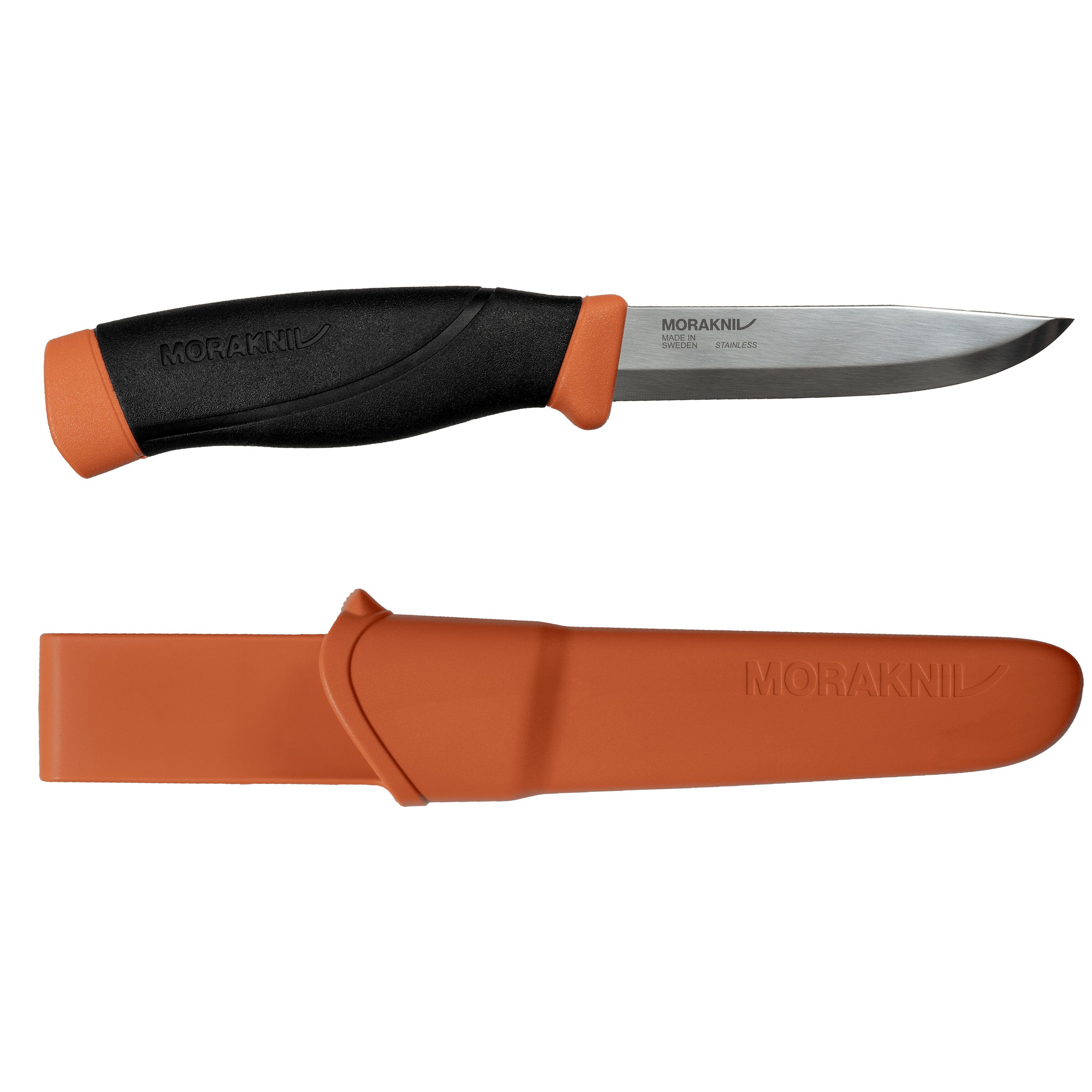 Ніж Morakniv Companion HeavyDuty Burnt з нержавіючої сталі Orange (13260)