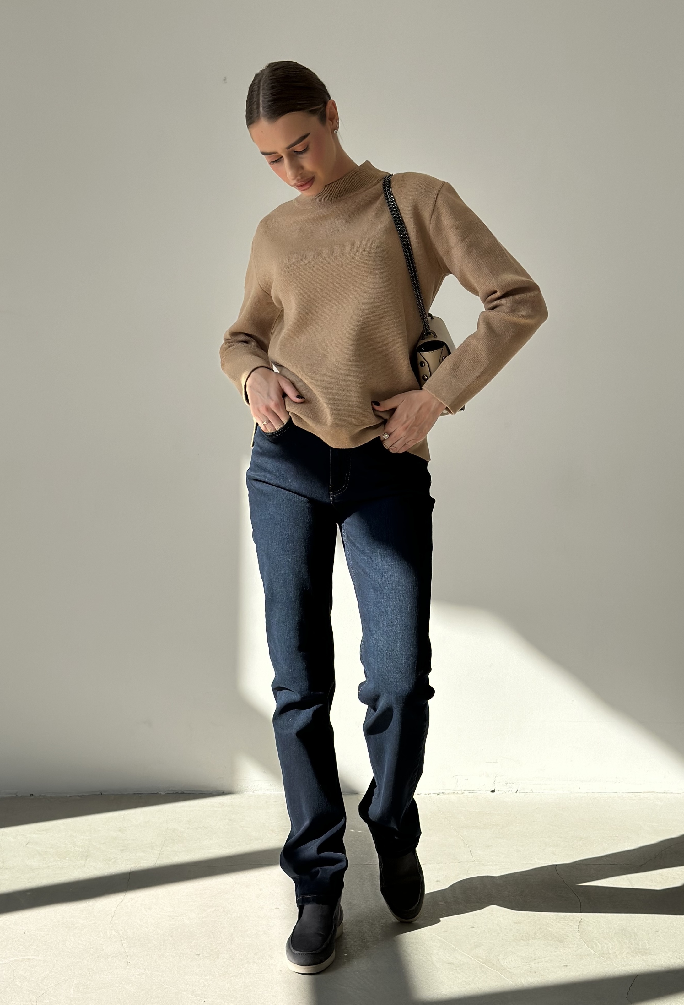 Жіночі джинси ORIGA LACARINO 192457 34 Темно-синій (959)