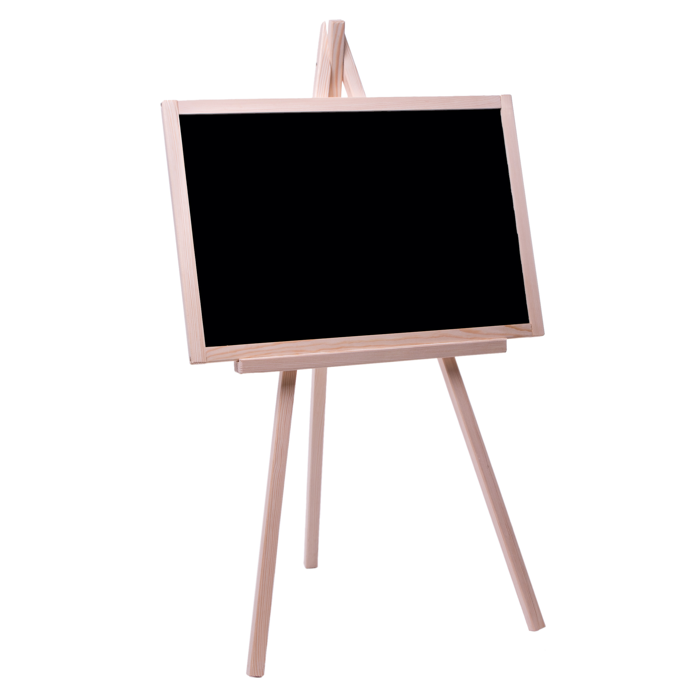 Мольберт дитячий двосторонній магнітний Бертик незабарвлений дошка для малювання 3в1 (арт.С 02)