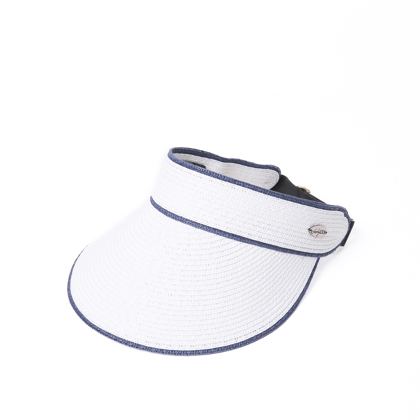 Козирок від сонця жіночий LuckyLOOK Лінея One Size Білий 733-572