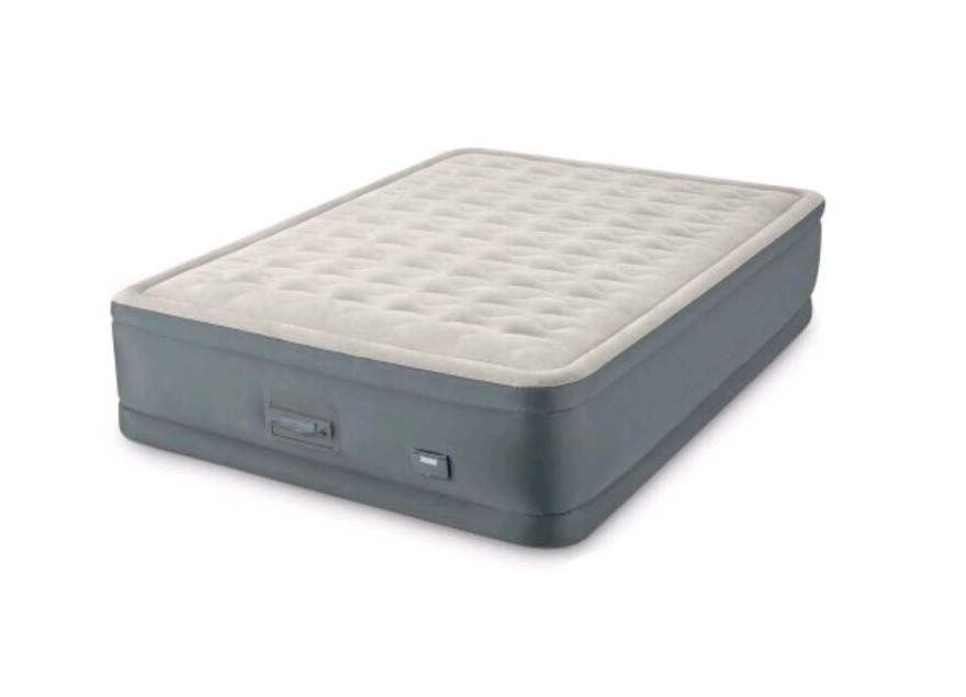 Надувний матрац Intex 152 х 203 х 46 см Gray (150413)