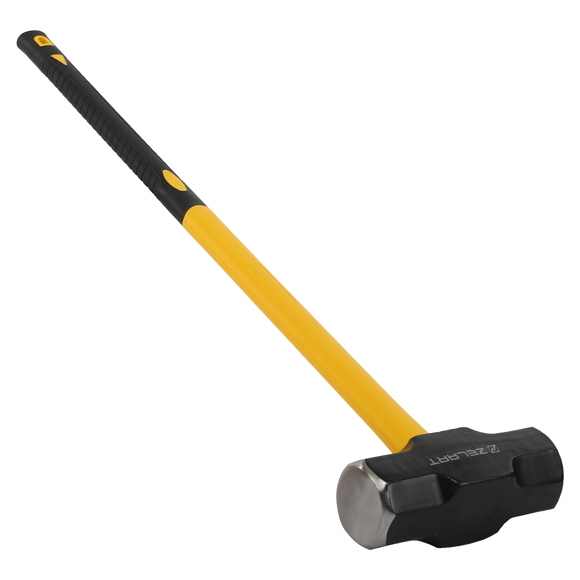 Кувалда сталева для кросфіту та функціональних тренувань Zelart HAMMER TA-9635-18LB 18LB 8,2кг чорний-жовтий