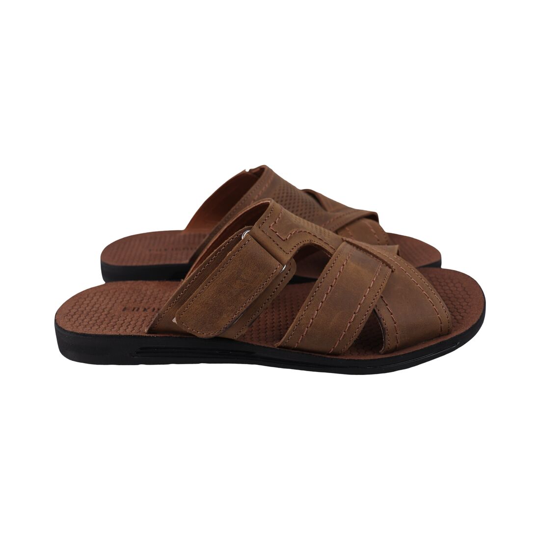Шльопанці чоловічі Konors 936-25LSHC 44 Коричневий (181455044)
