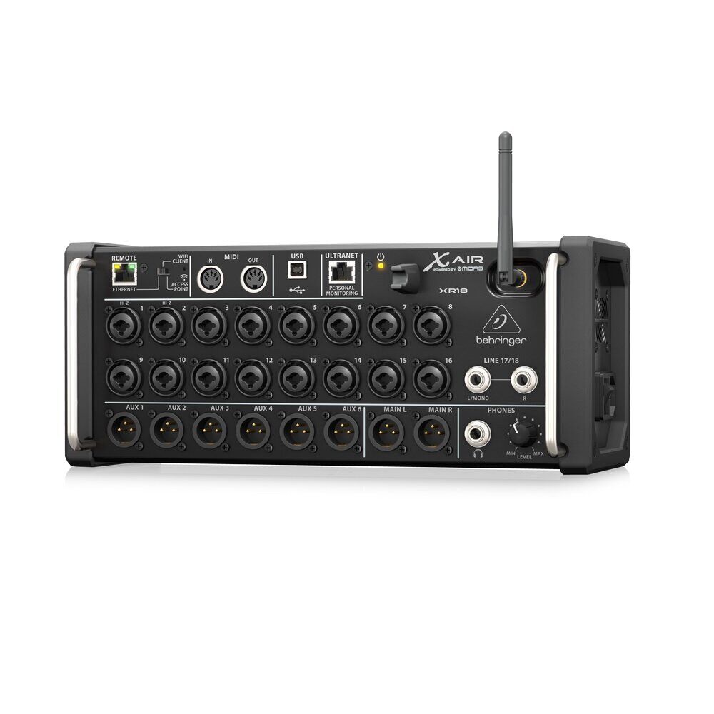 Пульт мікшерний Behringer X Air XR18 Black (PL00866)