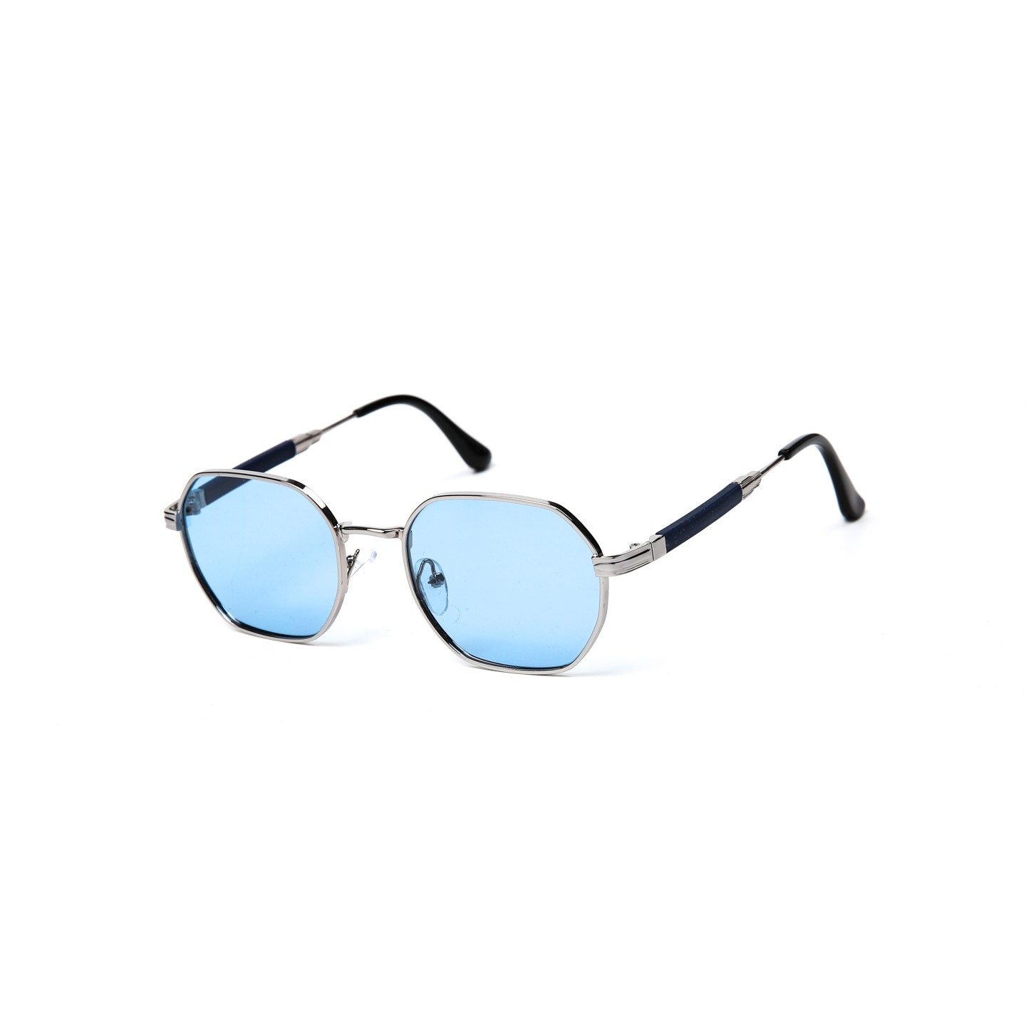 Сонцезахисні окуляри з поляризацією LuckyLOOK Фешн-класика чоловічі Синій 771-574