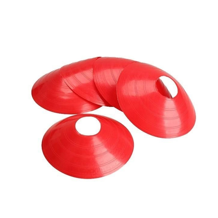 Набір тренувальних фішок для розмітки Feel Fit 10 шт Червоний