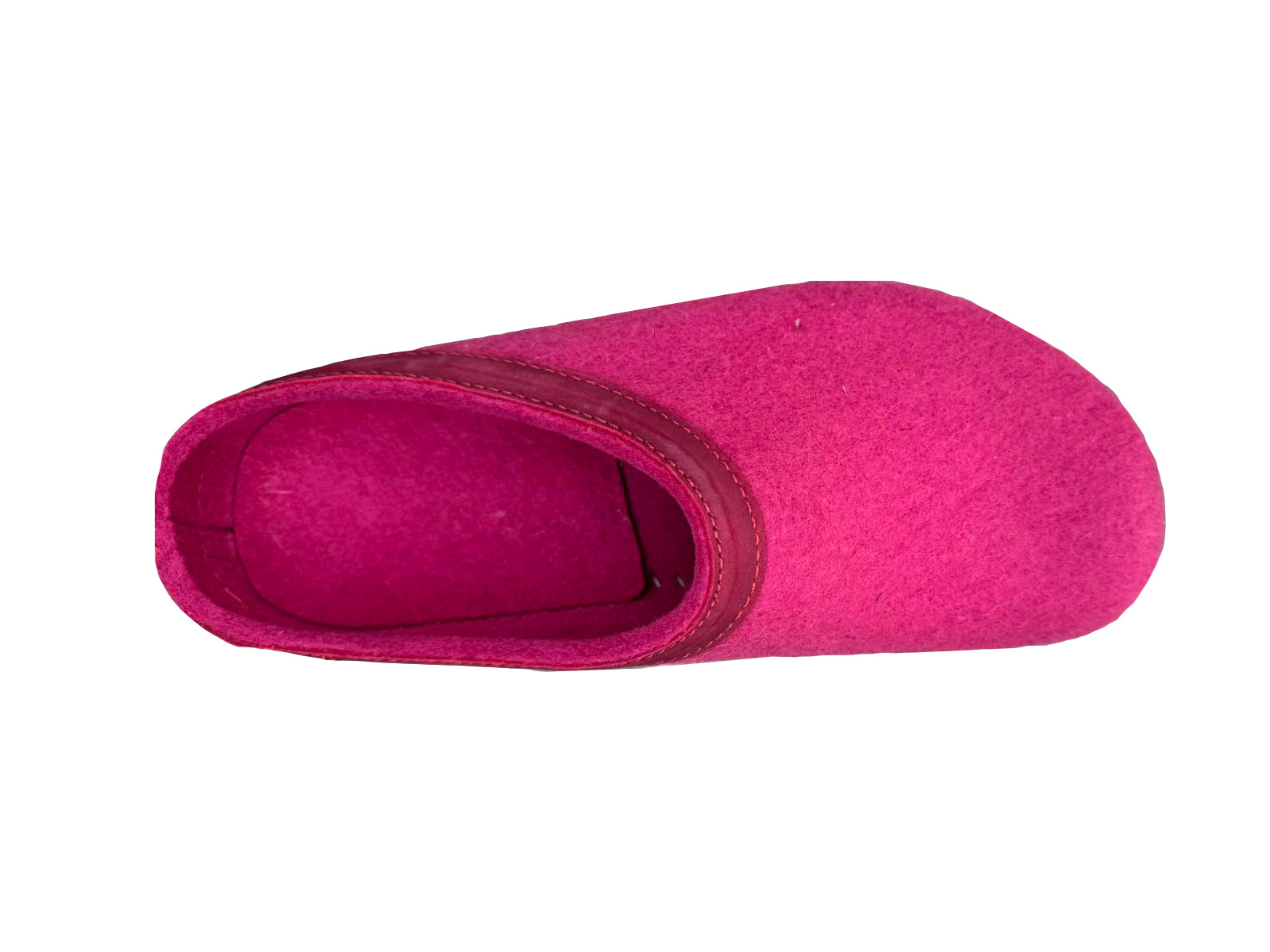 Тапки з натурального войлоку Haflinger 40 Рожевий (600892-40)