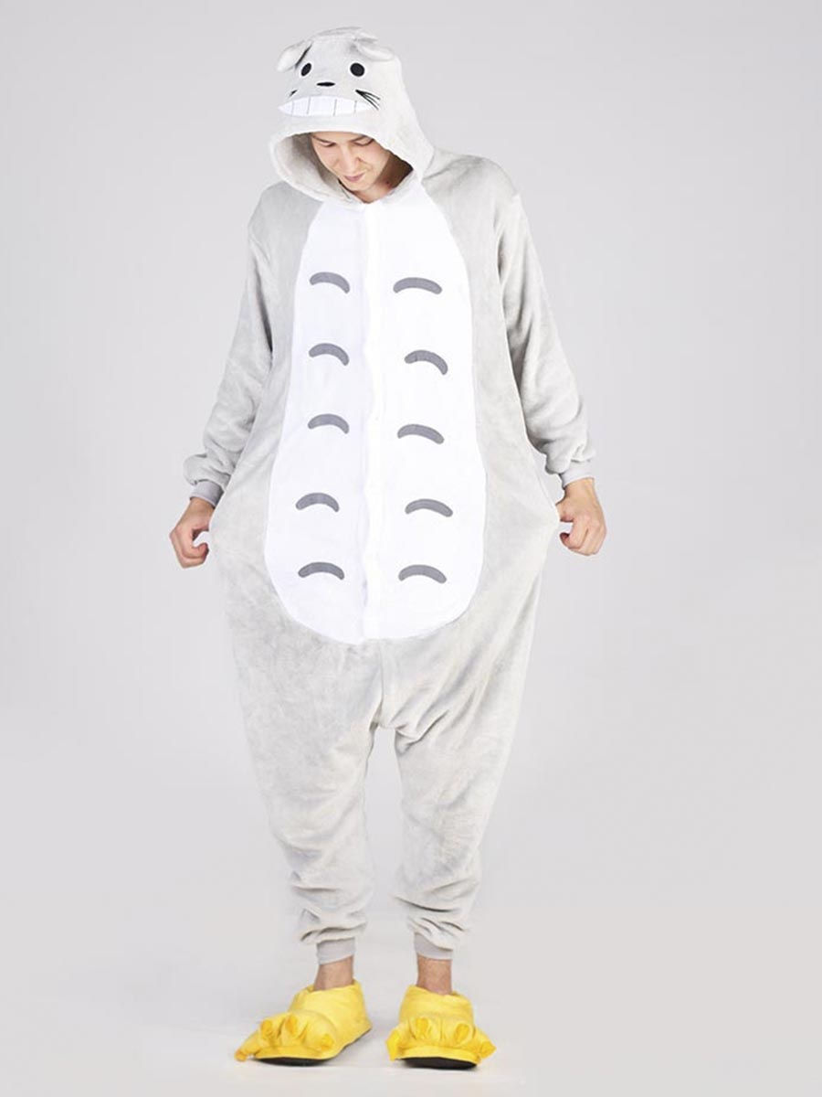 Піжама кігурумі Jamboo Тоторо S Сіро-білий (J401184)