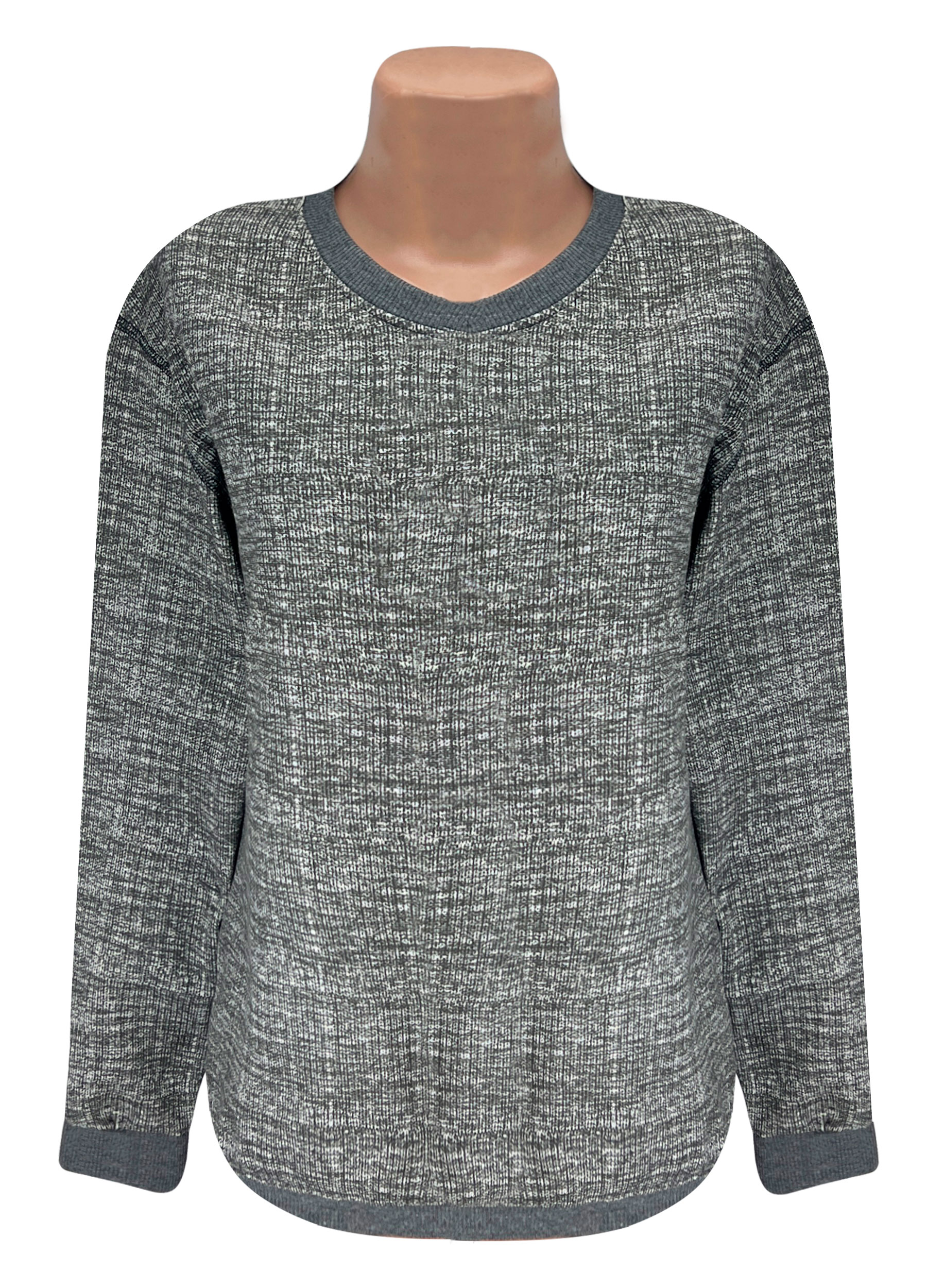 Джемпер чоловічий Жемчужина Стилей 8131 48-50 Сірий (11804)