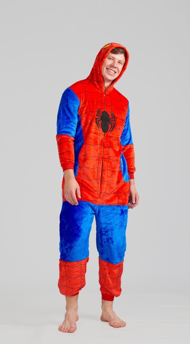 Піжама кігурумі Jamboo Людина павук S Різнокольоровий (J401094)