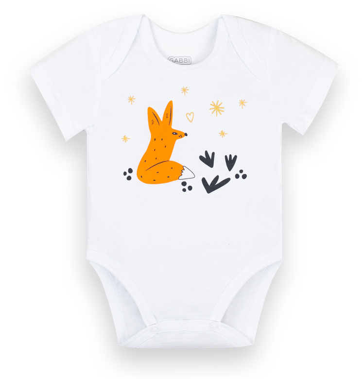 Боді для дівчинки Gabbi BD-21-3-2/1 Вибражуля 2 шт Білий 68 (12592)