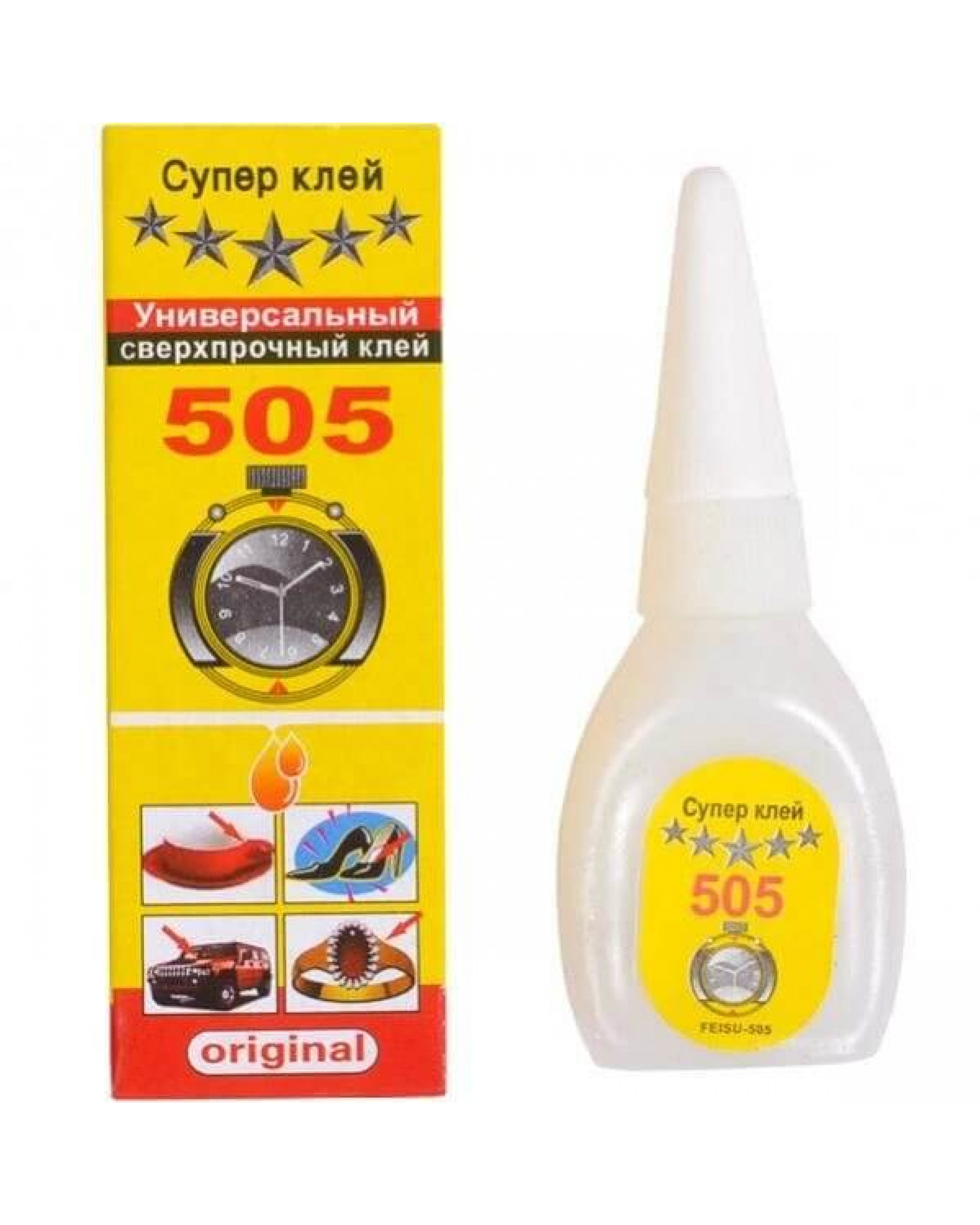 Суперклей 505 No Brand універсальний 20 г